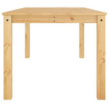 Tavolo da Pranzo Panama Grigio 180x90x75 cm Legno Massello Pino