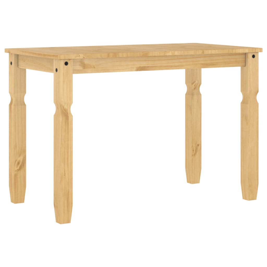 Tavolo da Pranzo Corona 112x60x75 cm in Legno Massello di Pino