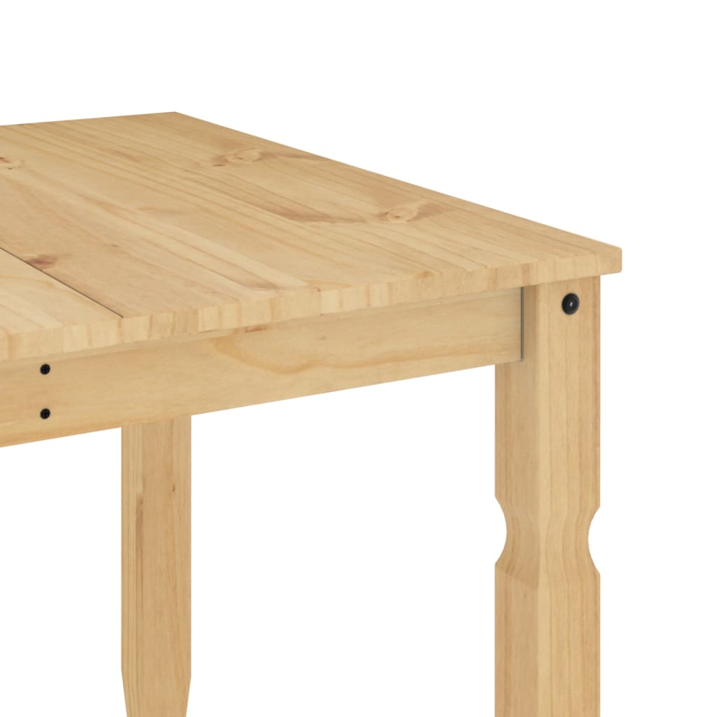 Tavolo da Pranzo Corona 180x90x75 cm in Legno Massello di Pino