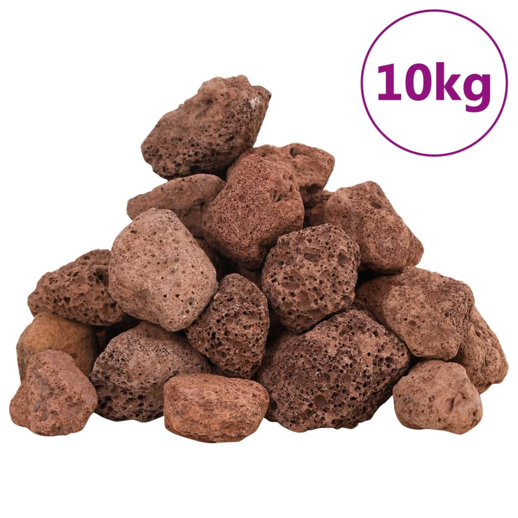 Rocce Vulcaniche 10 kg Rosse 3-5 cm