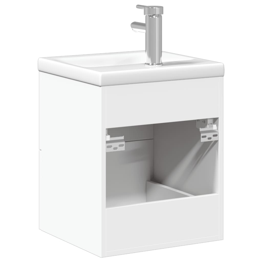 Mobile da Bagno con Lavabo Bianco