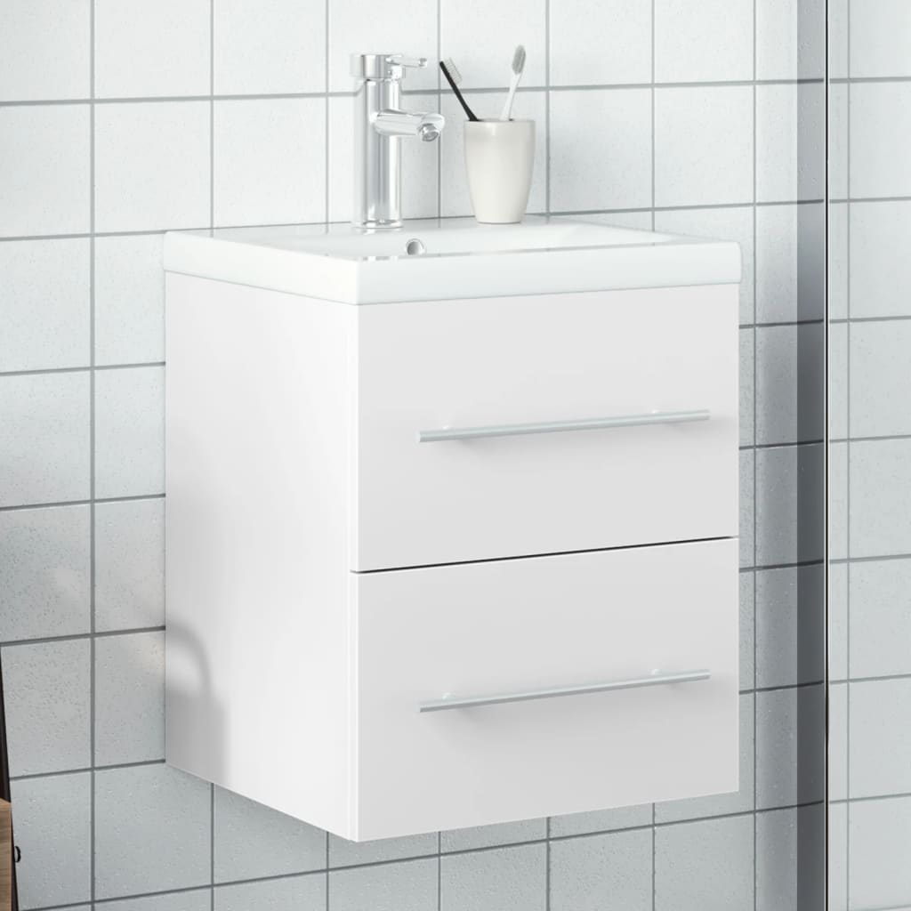 Mobile da Bagno con Lavabo Bianco