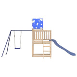 Set da Gioco da Esterno in Legno Massello di Pino