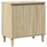 Mobile Lavabo Rovere Sonoma 58x33x60 cm in Legno Multistrato