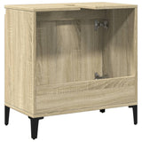 Mobile Lavabo Rovere Sonoma 58x33x60 cm in Legno Multistrato