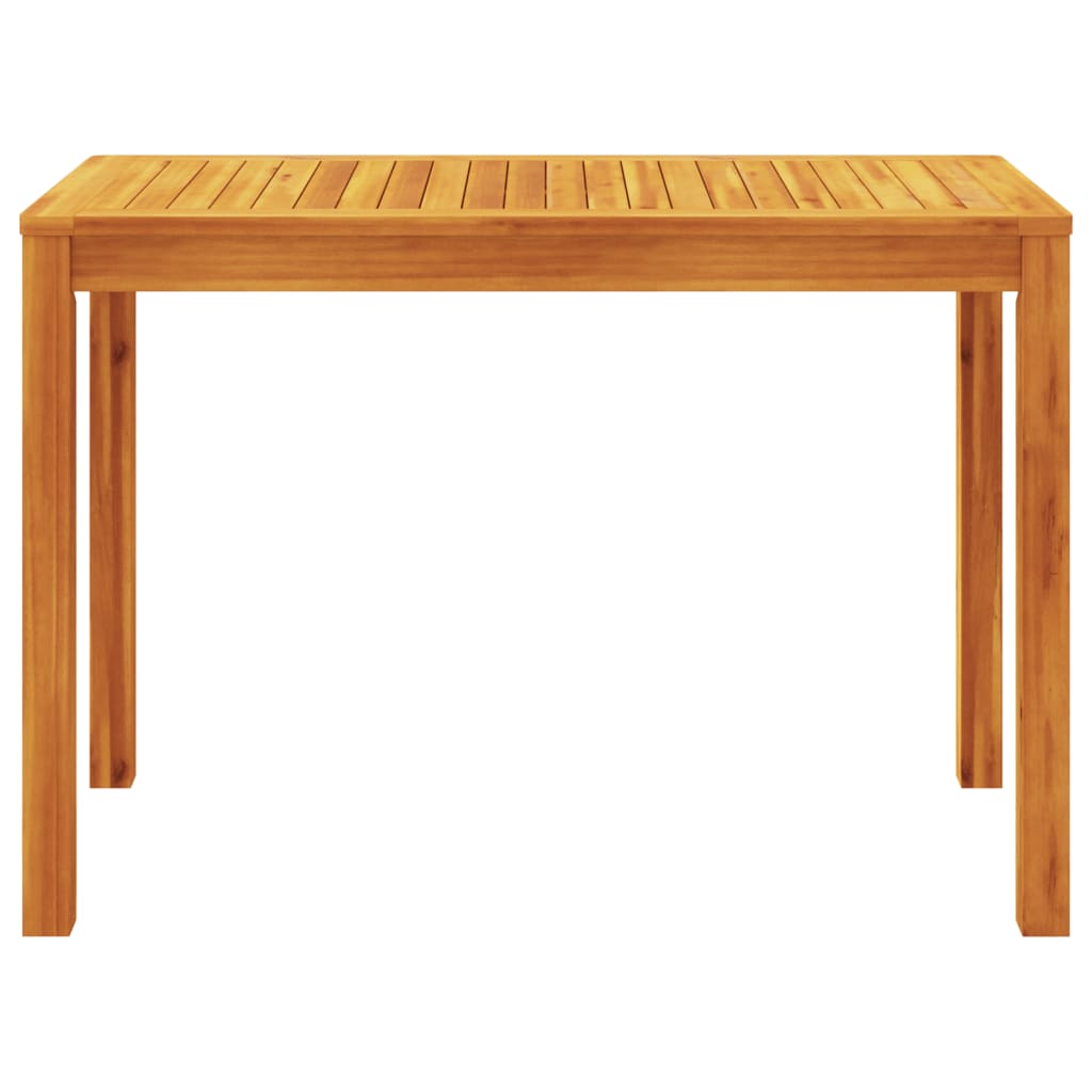 Set da Pranzo per Giardino 3 pz in Legno Massello di Acacia