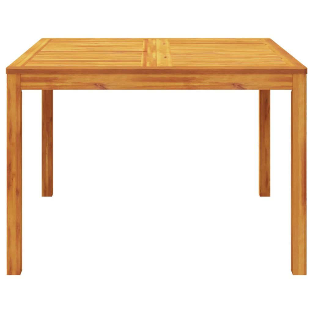 Set da Pranzo per Giardino 3 pz in Legno Massello di Acacia