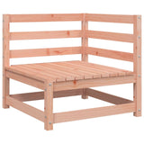 Set Divani da Giardino 2 pz in Legno Massello Abete Douglas