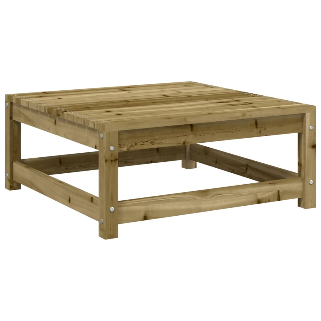 Set Divani da Giardino 11 pz in Legno Impregnato di Pino