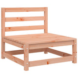 Set Divani da Giardino 9 pz in Legno Massello Abete Douglas