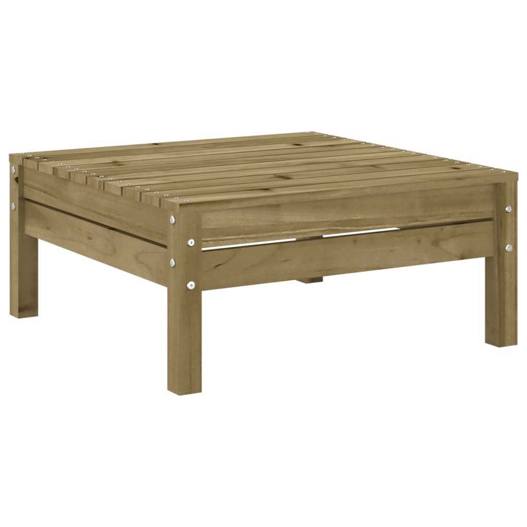 Set Divani Giardino 10 pz con Cuscini Legno Impregnato di Pino