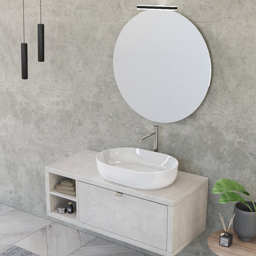 Mobile Da Bagno Domus New LE GRIGIO CIELO