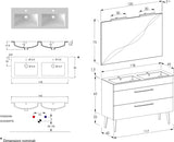 Spezieller LE-Badezimmerschrank