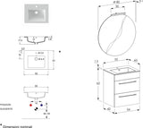 Meuble de salle de bain spécial LE