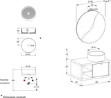 Domus New LE Meuble de salle de bain