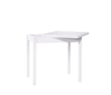 MODERN EXTENDING TABLE CM. 80X60XH.78 - MONZA WHITE ASH