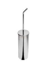 Bird toilet brush holder 44 cm in stainless steel with chromed steel finish