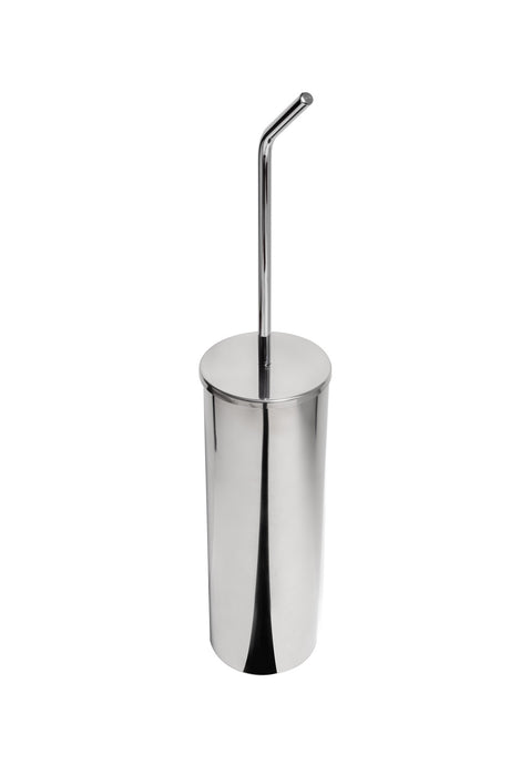 Portascopino Bird 44 cm in inox finitura acciaio cromato