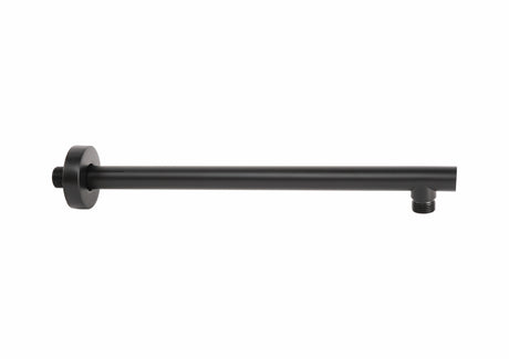 Aqualine Black Round Shower Arm