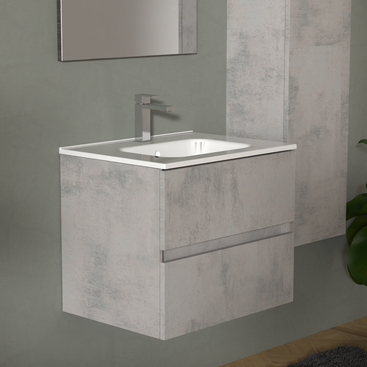 Mobile da Bagno Crea LE GRIGIO CALDO