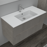 Meuble de salle de bain Rigo cm. 100 x 45 x 50 - LE