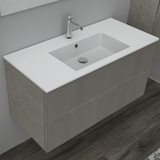 Mobile da Bagno Rigo cm. 60 x 45 x 50 - LE GRIGIO CALDO