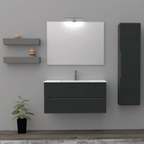 Rigo Bathroom Cabinet cm. 60 x 45 x 50 - LE GRIGIO LAVA