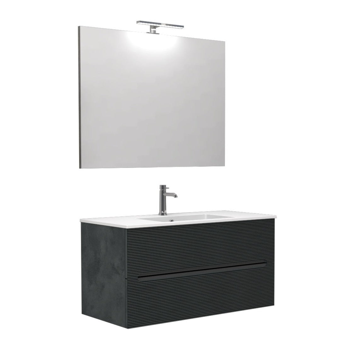 Meuble de salle de bain Rigo cm. 60 x 45 x 50 - LE