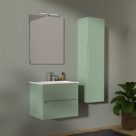 Mobile da Bagno Rigo cm. 60 x 45 x 50 - LE VERDE SALVIA